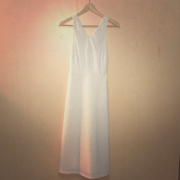 Banana Republic Dresses & Skirts - BR Blue and white striped dress